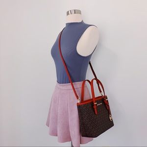 Michael Kors  Jet Set Travel Scarlet XS Cryl